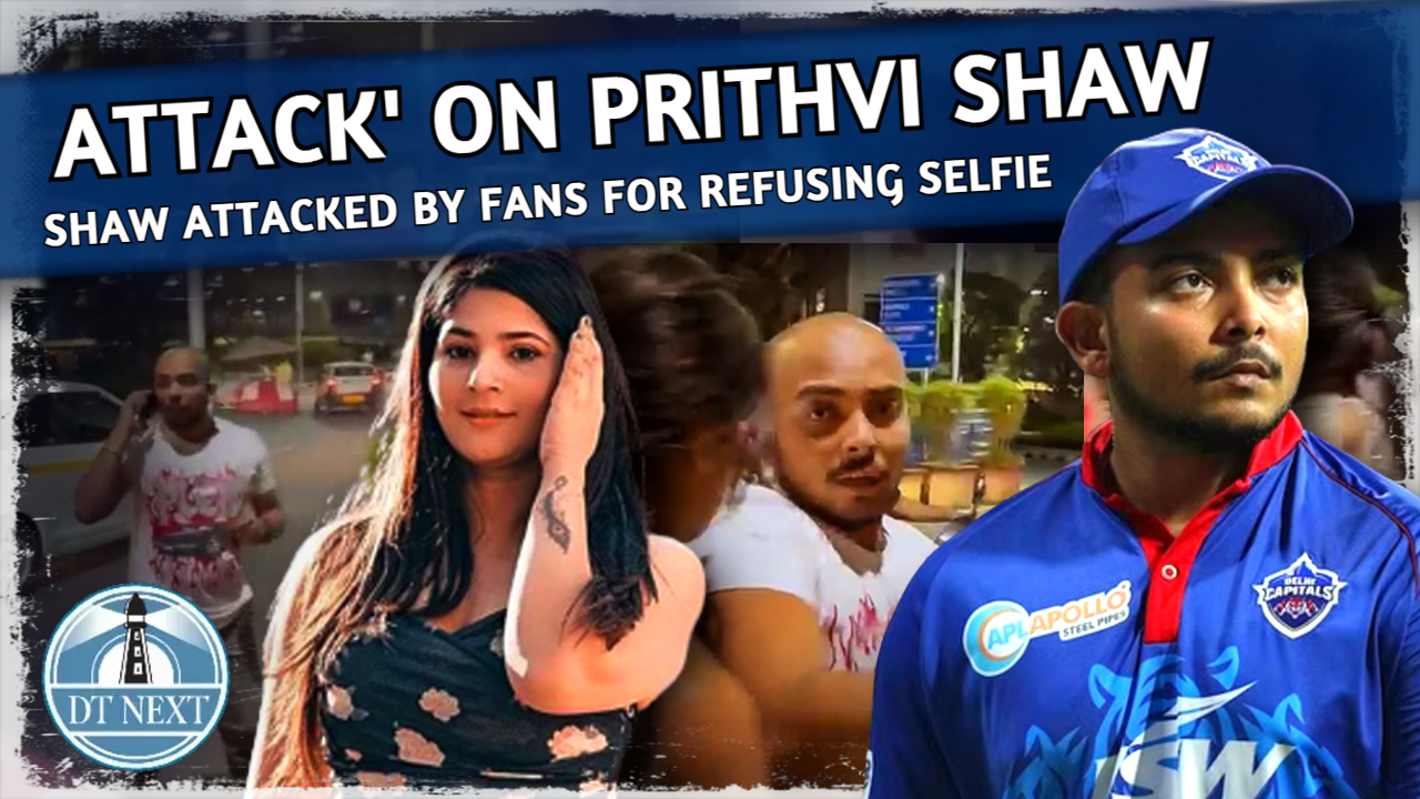 Cricketer Prithvi Shaw attacked for denying selfie Cricketer Prithvi Shaw attacked for denying selfie