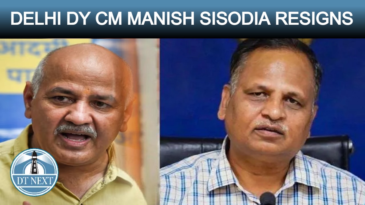 Delhi ministers Sisodia, Satyendar Jain resign from their posts Delhi ministers Sisodia, Satyendar Jain resign from their posts