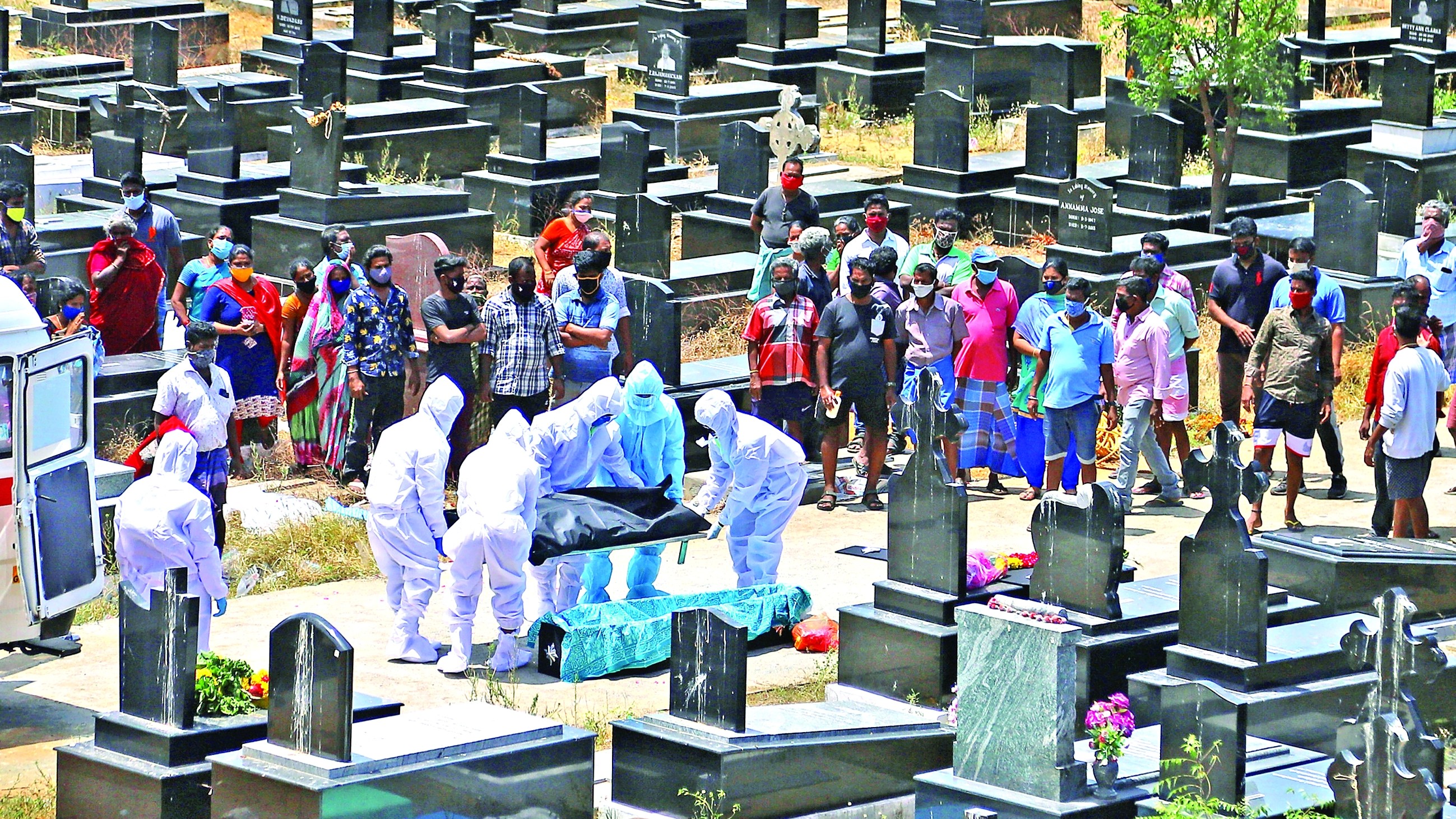 Six feet under but where?