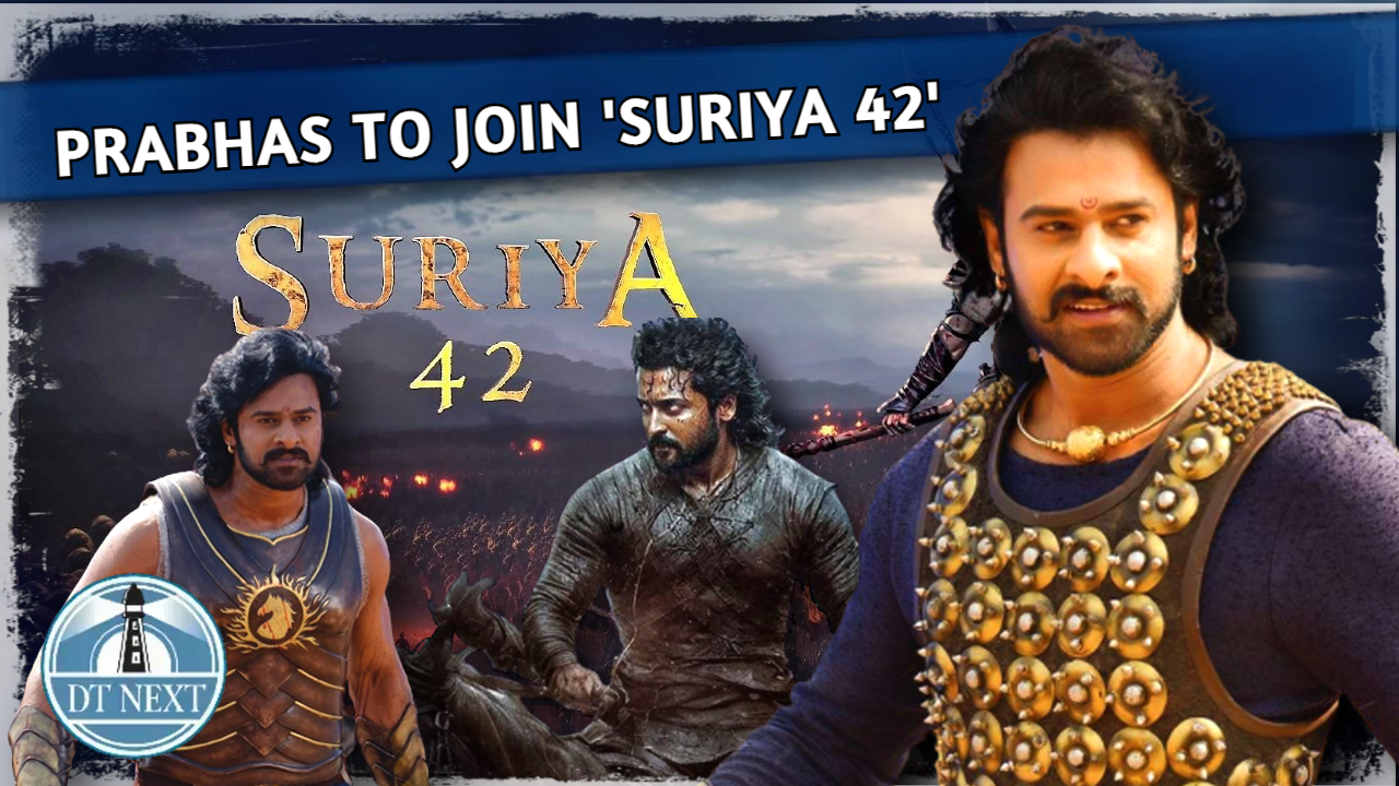 Actor Prabhas to join the cast of Suriya 42