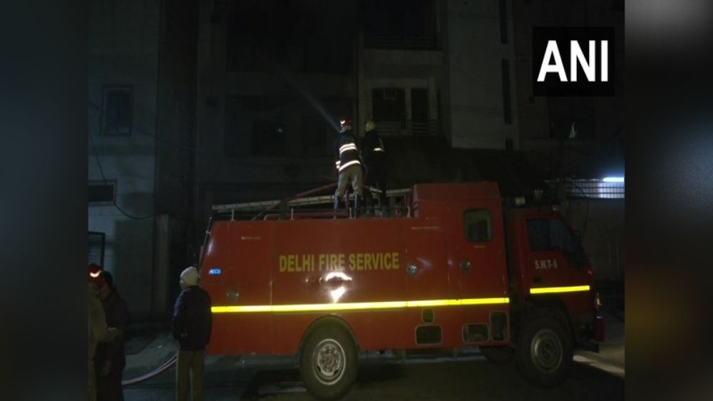 Fire breaks out at a multi-storied building in Delhi, no casualties