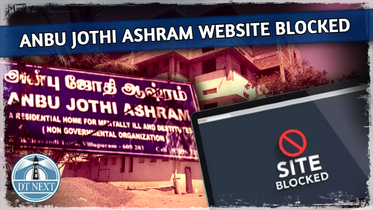 CB-CID blocks Anbu Jothi Ashram website CB-CID blocks Anbu Jothi Ashram website