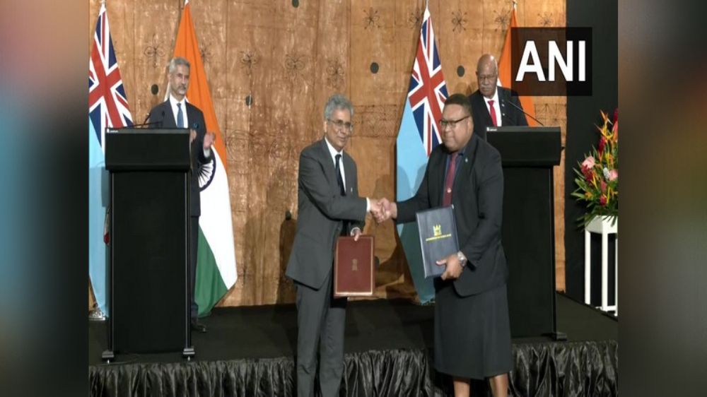 India, Fiji sign MoU on visa exemption for official passport holders