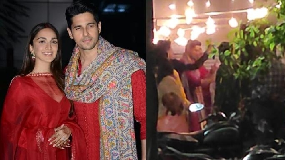 Kiara, Sid shake a leg on dhol beats before entering his Delhi home