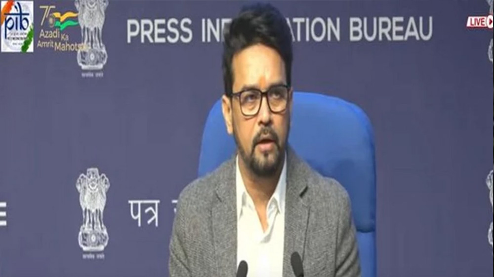 Anurag Thakur launches 24X7 DD news channel dedicated to HP Anurag Thakur launches 24X7 DD news channel dedicated to HP
