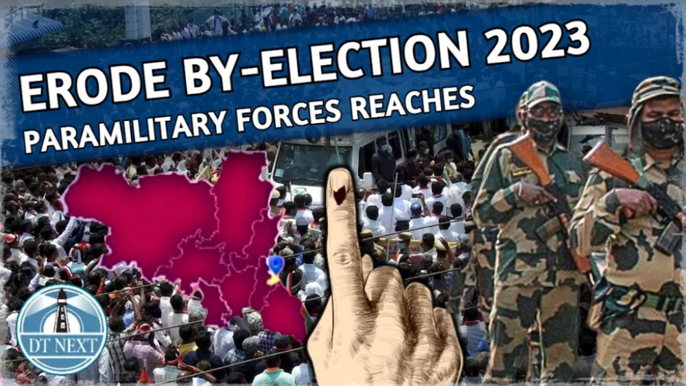 Erode East by-poll: Centre deploys CISF for addl. security