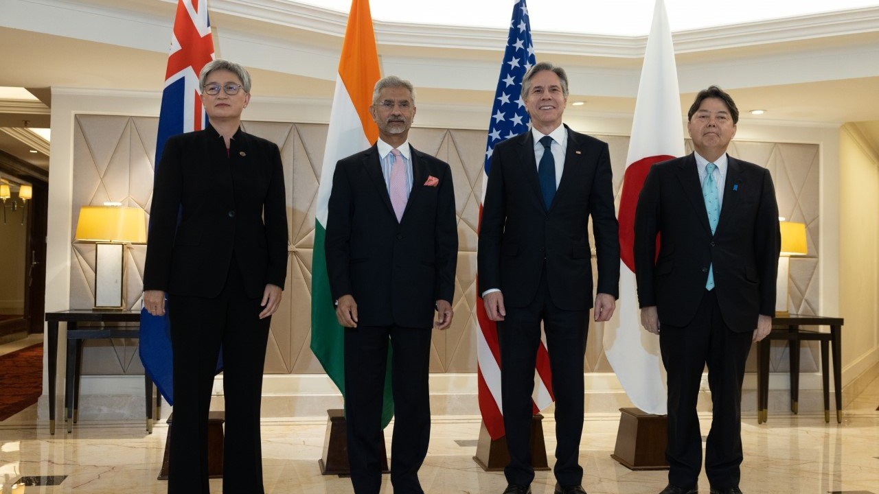 US Secretary of State Blinken arrives for Quad Foreign Ministers meet