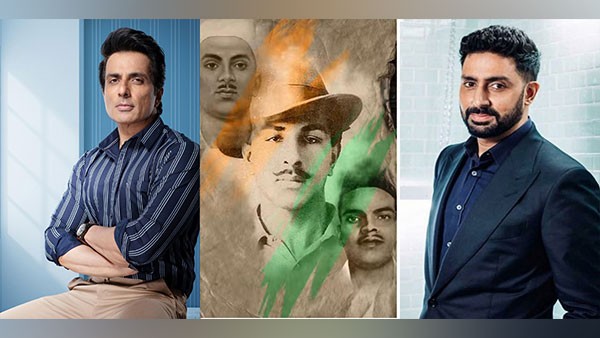 Sonu, Abhishek pay tributes to Bhagat Singh, Sukhdev, Rajguru
