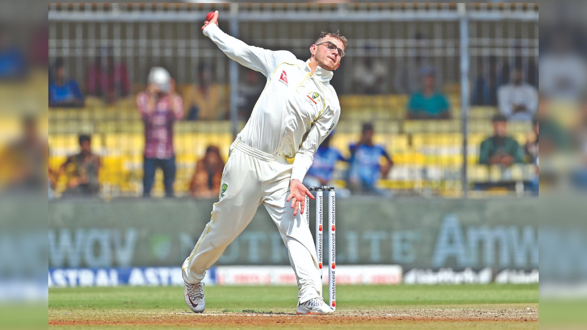 Aus offie Murphy relishing battles with India batters