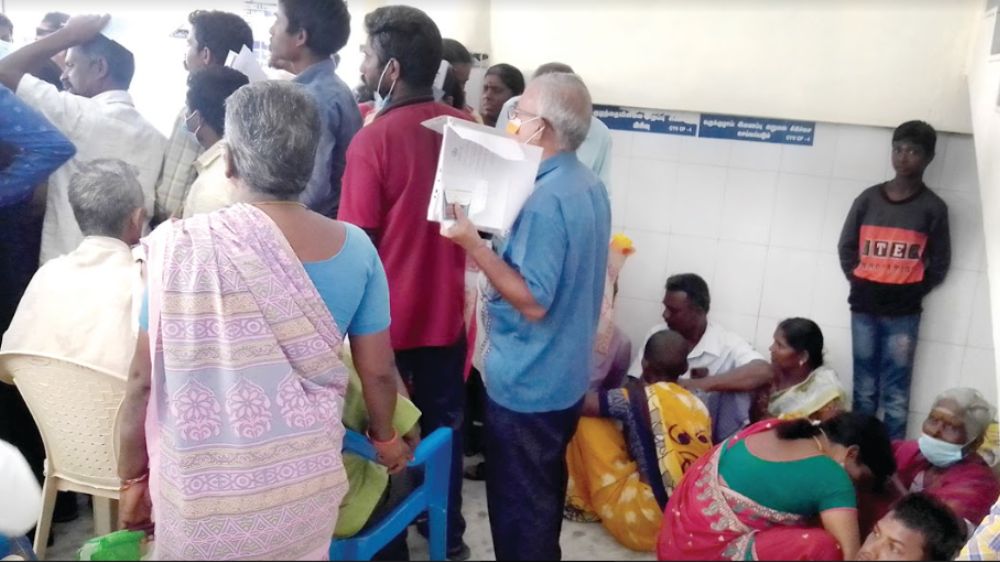 Certificate-seeking diffabled persons face difficulty at VMC hospital