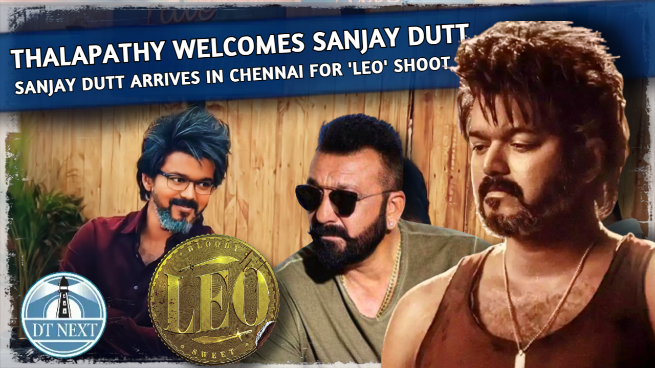 Sanjay Dutt arrives in Chennai for Leo shooting