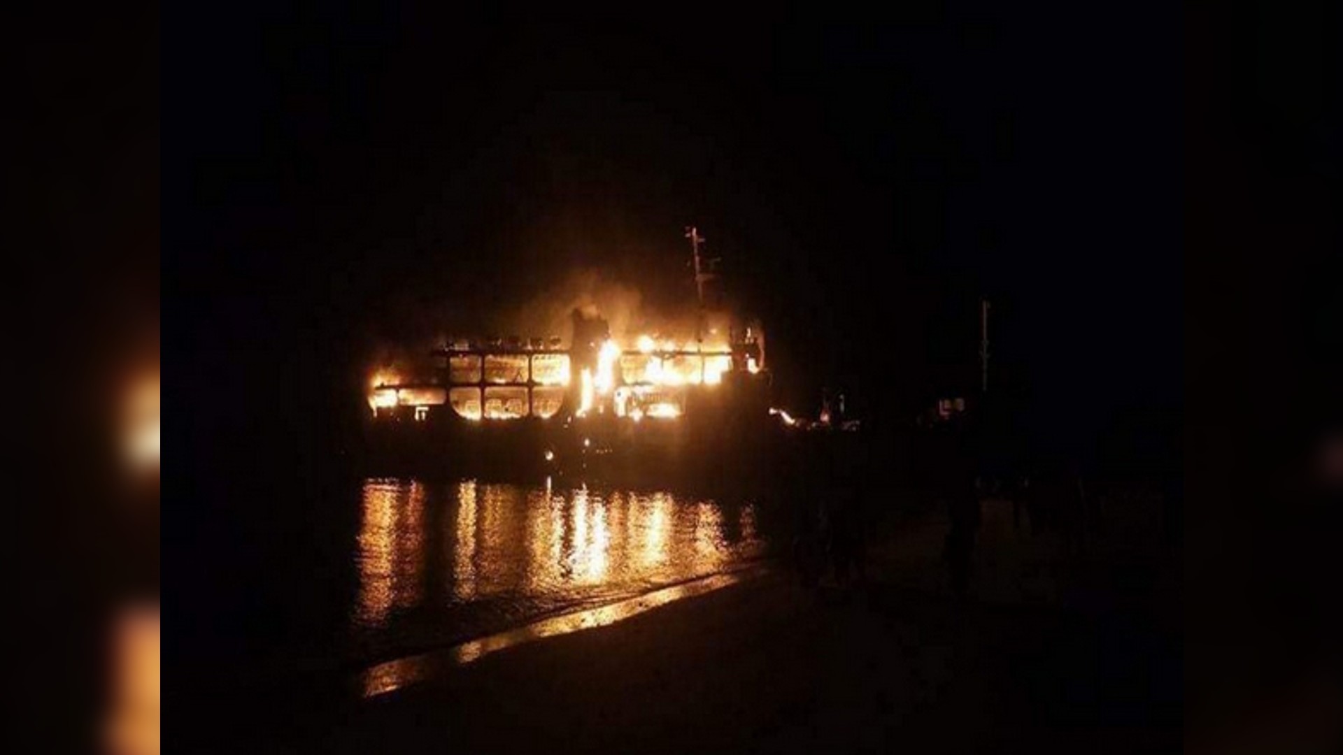 28 killed after inter-island ferry catches fire in southern Philippines