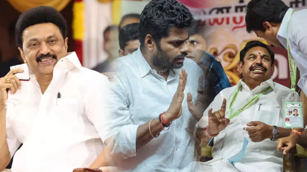 Dravidian parties depend on BJP in TN, says Annamalai Dravidian parties depend on BJP in TN, says Annamalai