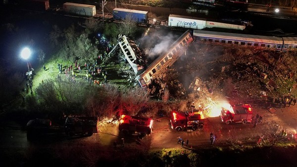 32 dead, over 80 injured in Greece train collision