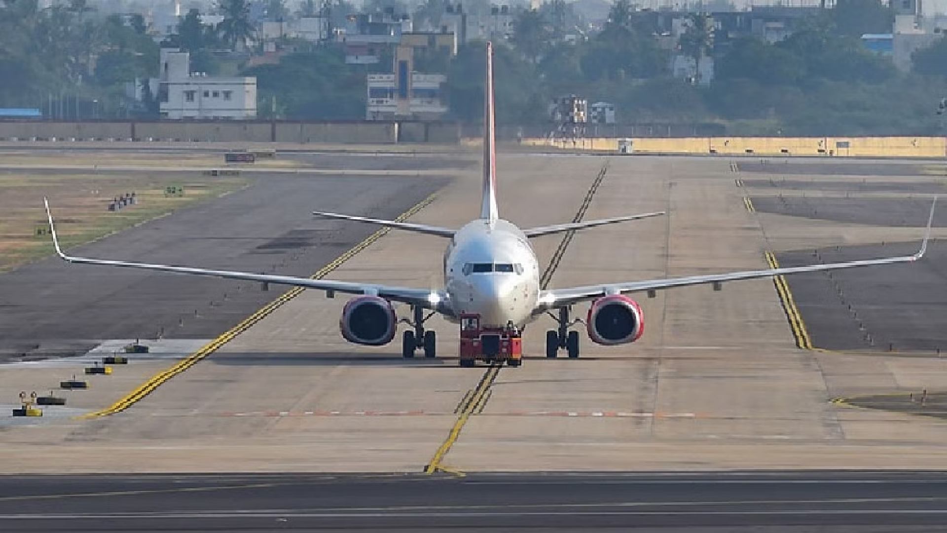 Panic as 8-yr-old presses emergency button inside Chennai flight