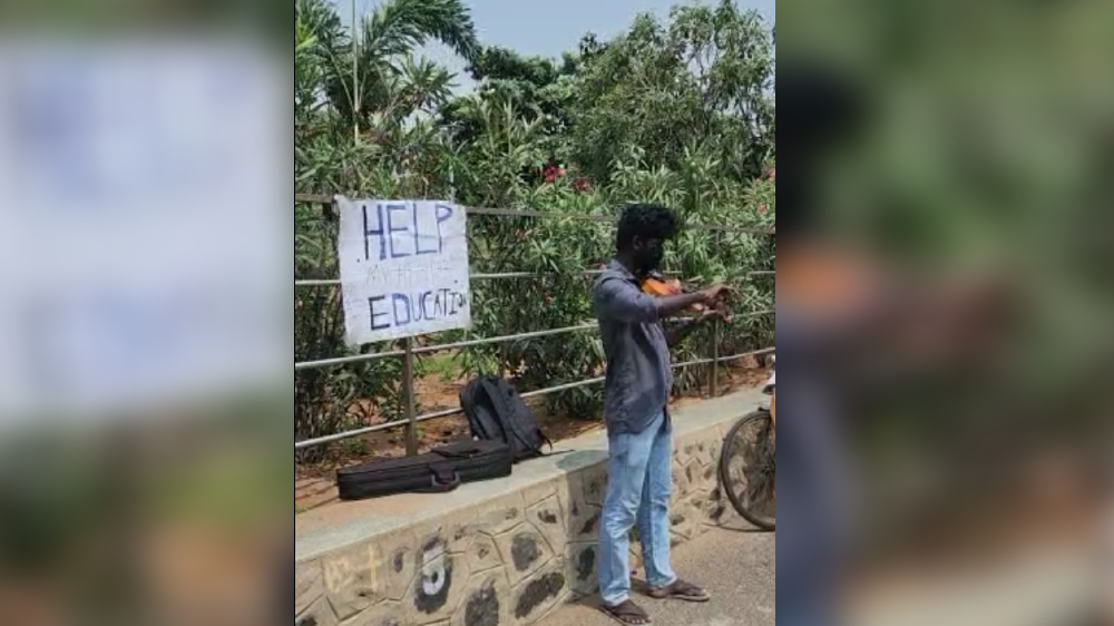 Chennai Police helps college student to raise funds for education
