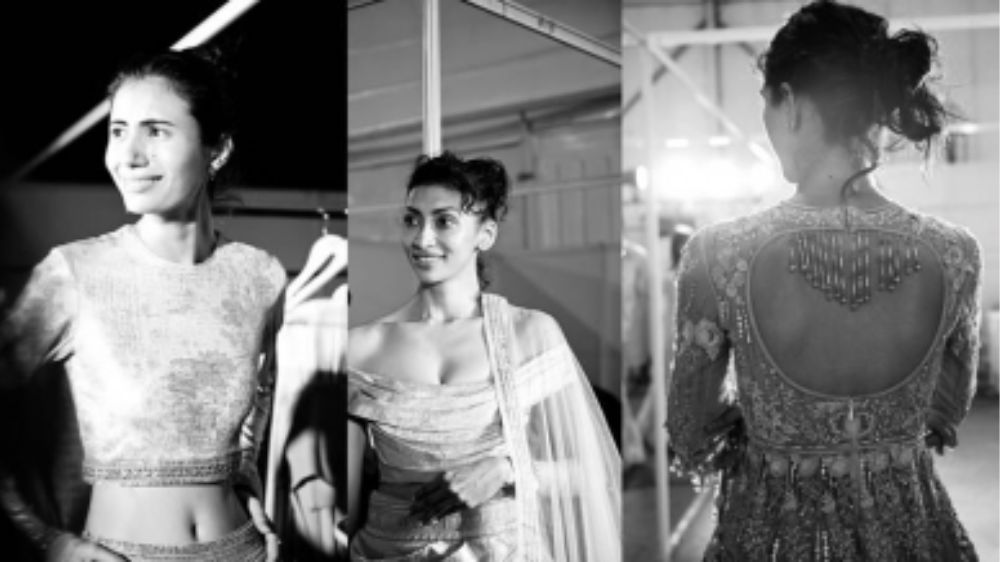 To bring sheer drama to the runway