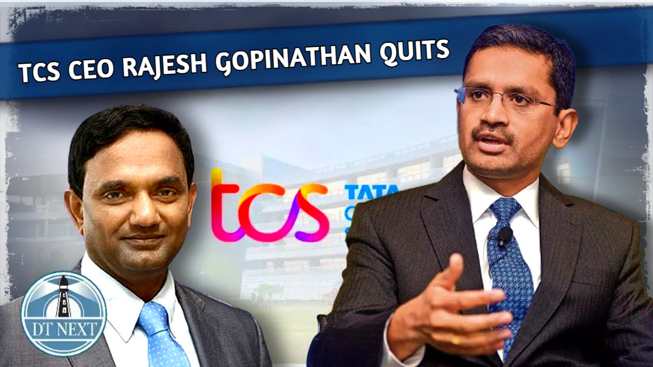 TCS CEO Rajesh Gopinathan quits TCS CEO Rajesh Gopinathan quits