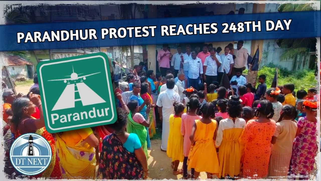 Parandur protest reaches 248th day