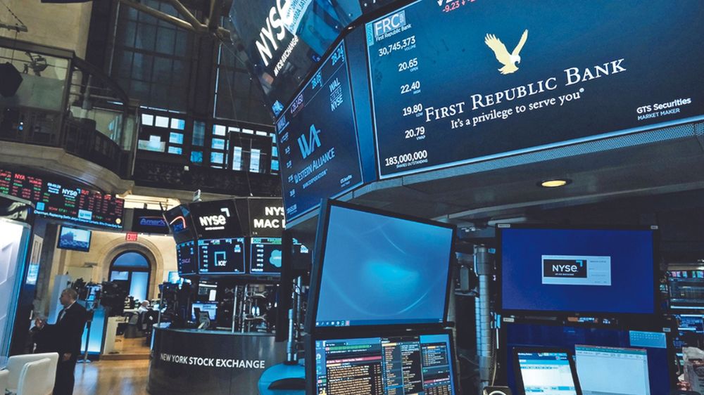 US bank First Republic’s shares crash over 46%