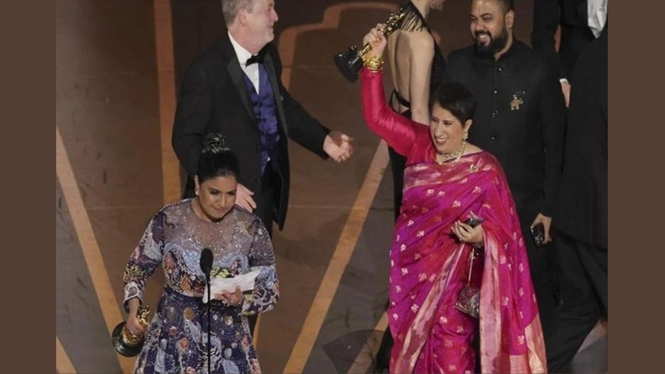 The Elephant Whisperers’ director dedicates honour to motherland India