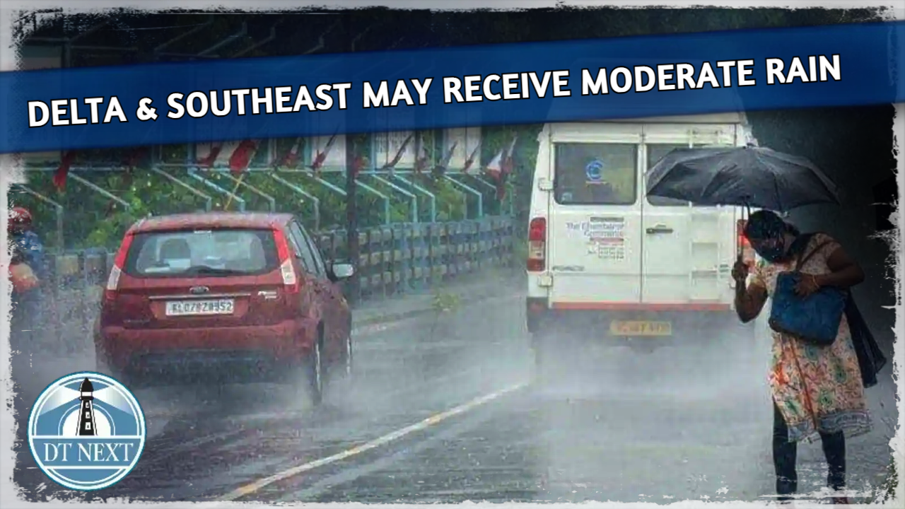 Southeast & delta may receive moderate rain in TN