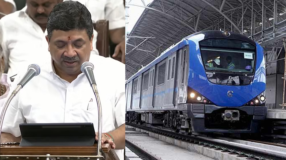 TN announces Rs 10,000 crore for Chennai Metro rail project