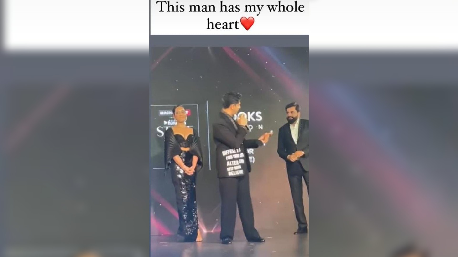 Kiara says Sidharth has her whole heart as he dedicates award to her