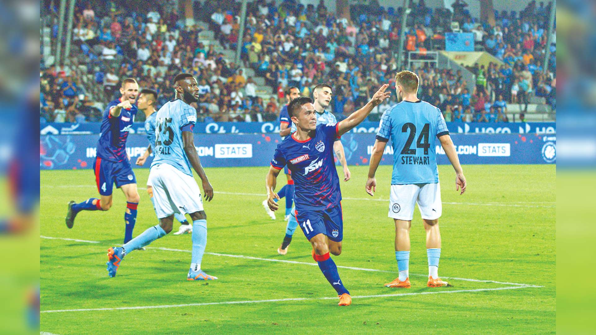 Bengaluru snatches 1-0 lead in first leg