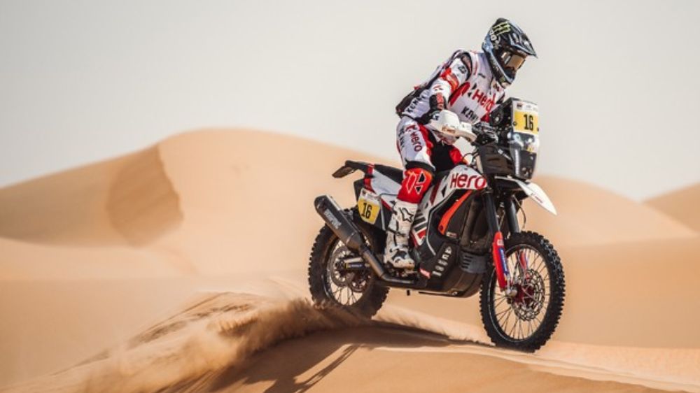 Abu Dhabi Desert Challenge 2023: Hero MotoSports Team Rally in top-5