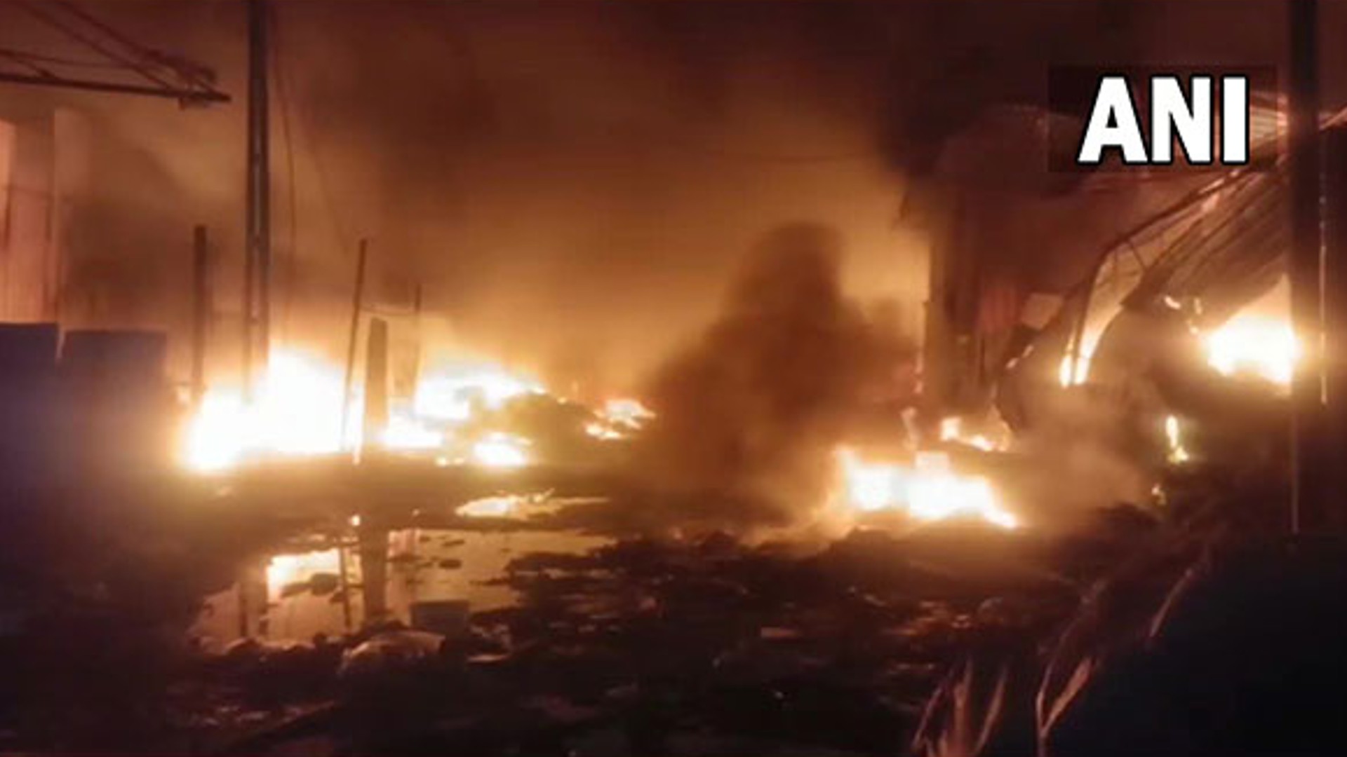 Gujarat: Fire breaks out at 10 scrap godowns in Valsad