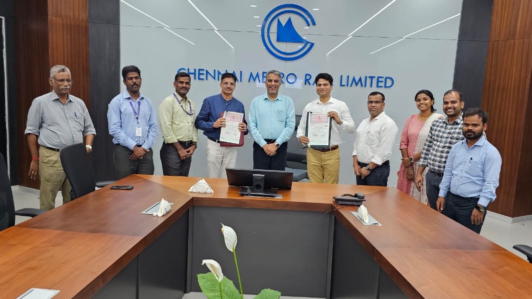 CMRL awards contract for machinery, plants at Poonamallee depot CMRL awards contract for machinery, plants at Poonamallee depot