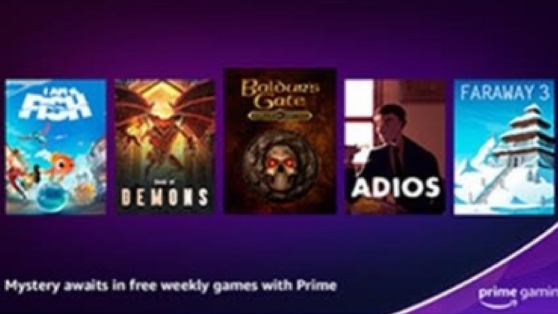Amazon reveals Prime Gaming’s free titles for March 2023 lineup