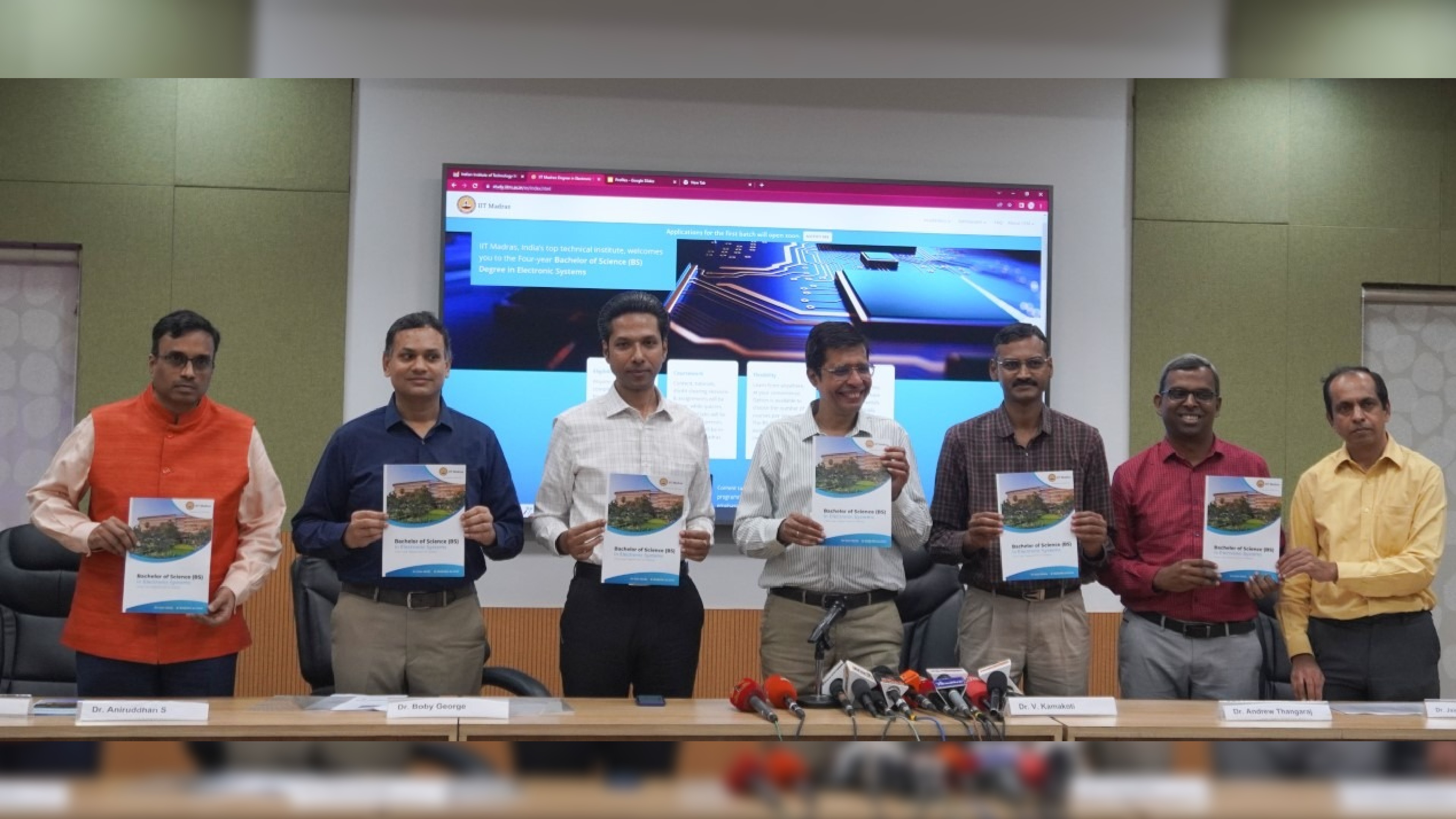 IIT Madras launches Bachelor of Science in Electronic Systems