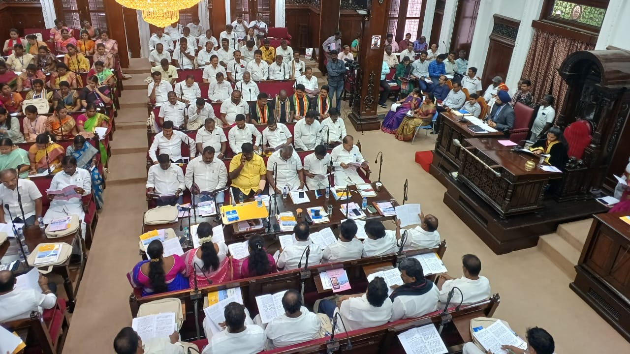 Greater Chennai Corporations budget session for FY 2023-24 tabled