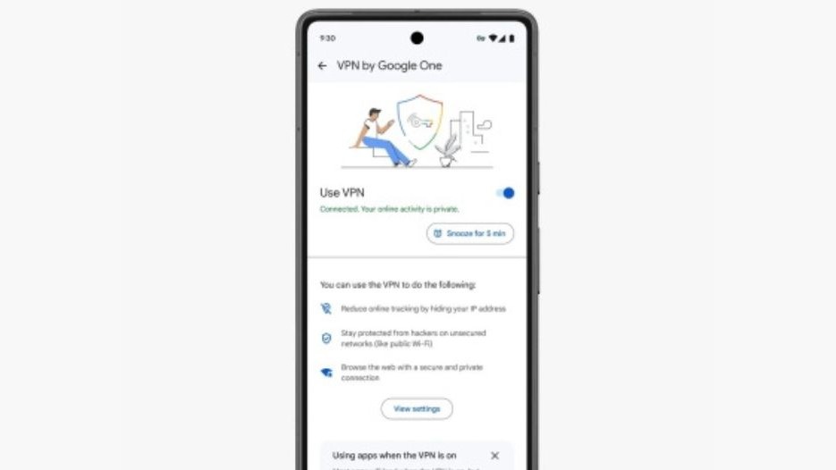 VPN access expanding to all Google One members