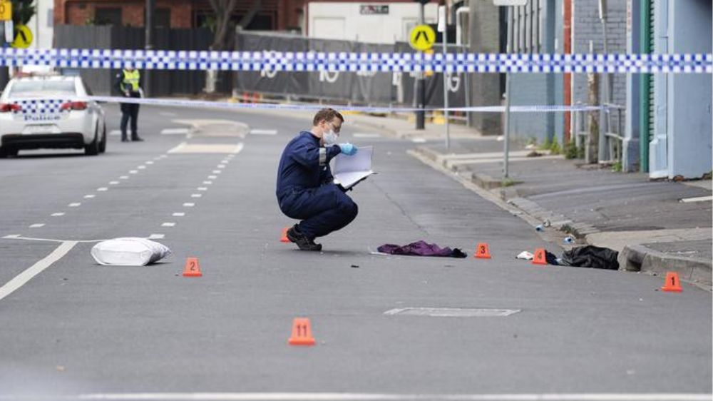 Man shot dead in Sydney in front of his son