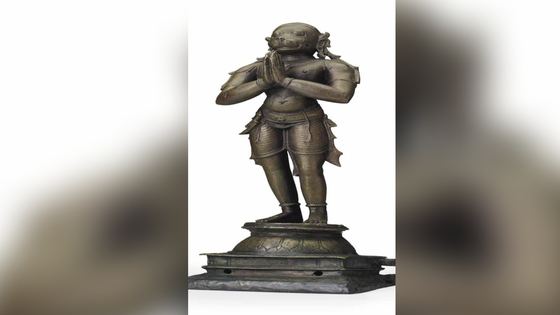 Stolen 11 yrs ago, Hanuman metal idol retrieved from Australia Stolen 11 yrs ago, Hanuman metal idol retrieved from Australia