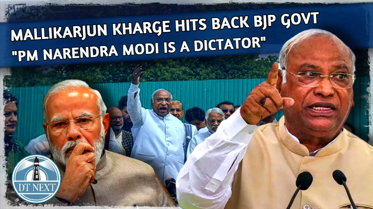 Mallikarjun Kharge hits back BJP Govt Mallikarjun Kharge hits back BJP Govt