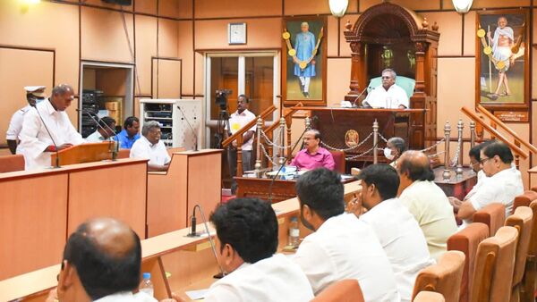 Pondy budget session to begin Thursday