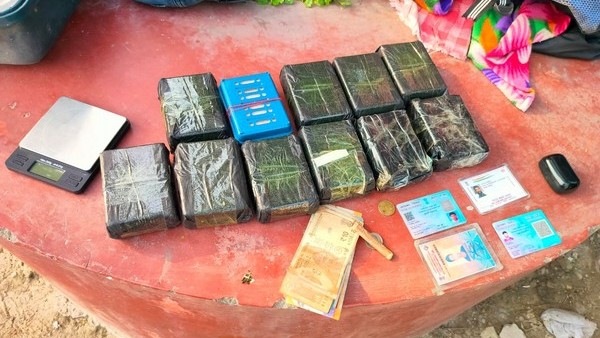 Assam: 11 soap cases containing heroin seized, two held Assam: 11 soap cases containing heroin seized, two held