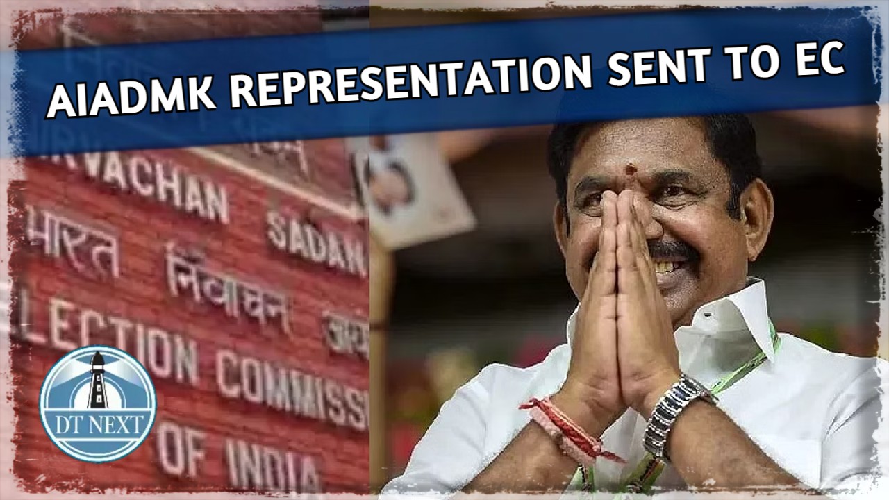 AIADMK representation sent to EC