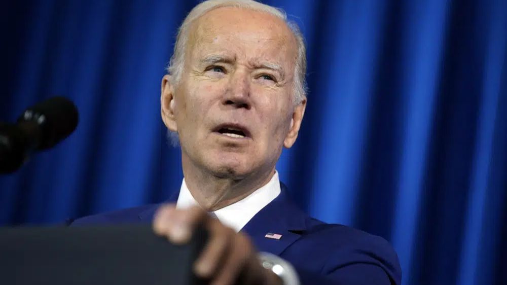 Biden approval dips near lowest point, AP-NORC poll finds