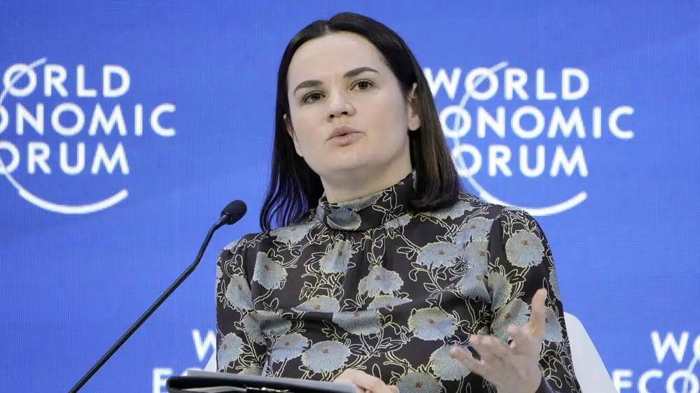 Belarus sentences exiled opposition leader to 15 years