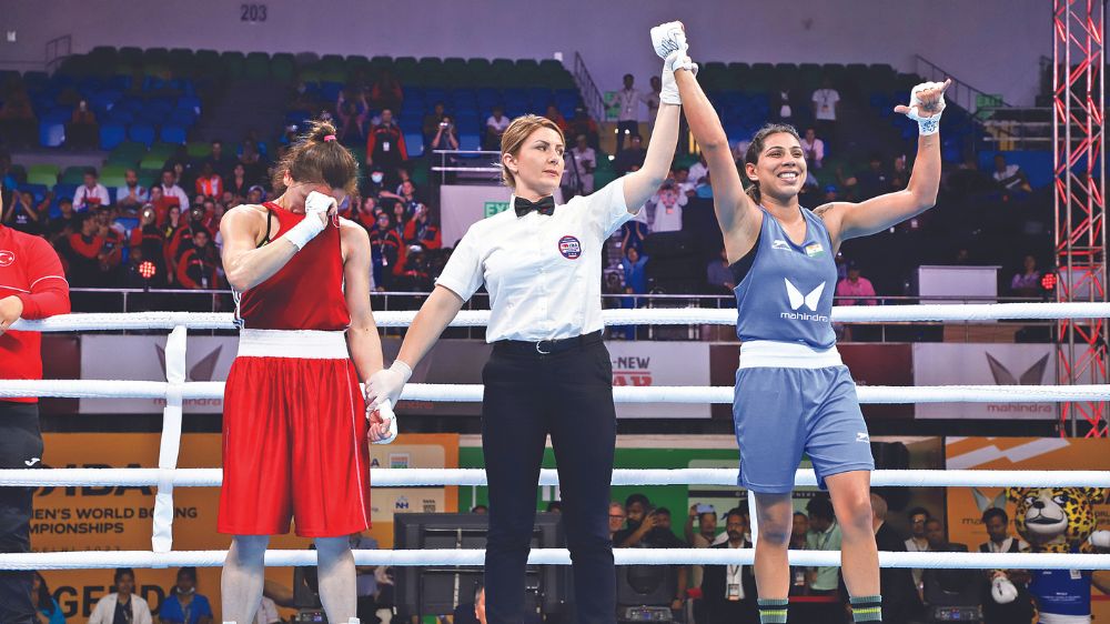 Women’s World Championships: Nikhat & 3 others move to quarters