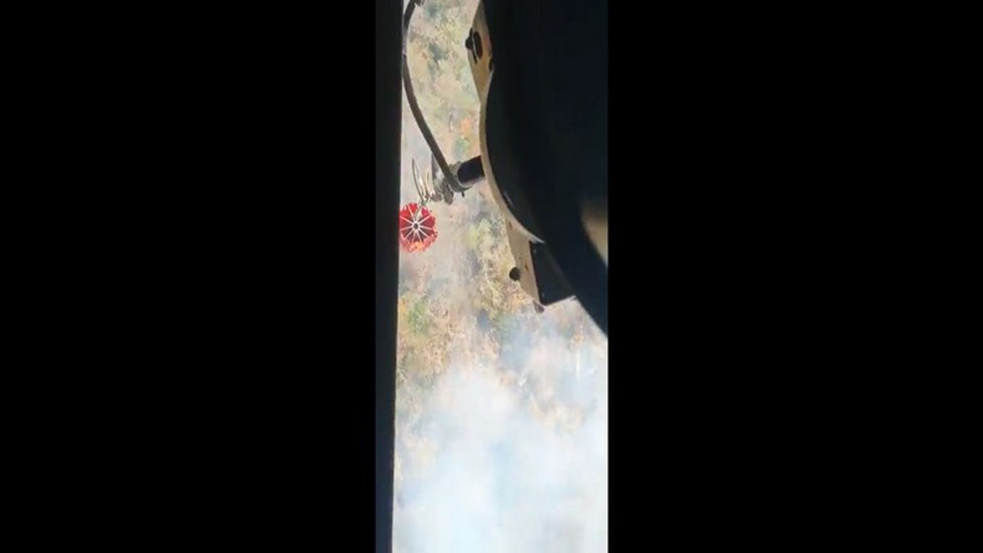 Goa forest fires: IAFs Mi-17 chopper dispenses over 25K litres of water