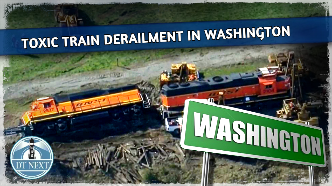 Toxic train derailment reported in Washington Toxic train derailment reported in Washington