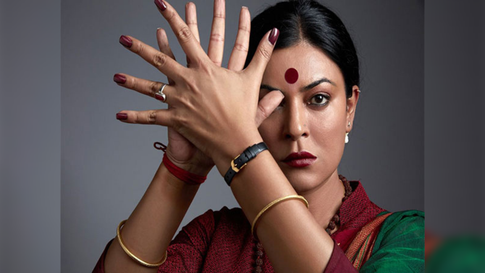 Sushmita Sen completes dubbing of upcoming series Taali