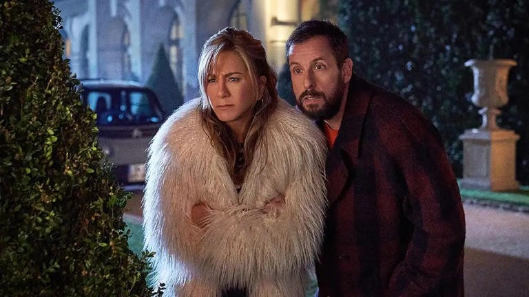 Jennifer Aniston, Adam Sandler talk about ‘Murder Mystery 2’ injuries
