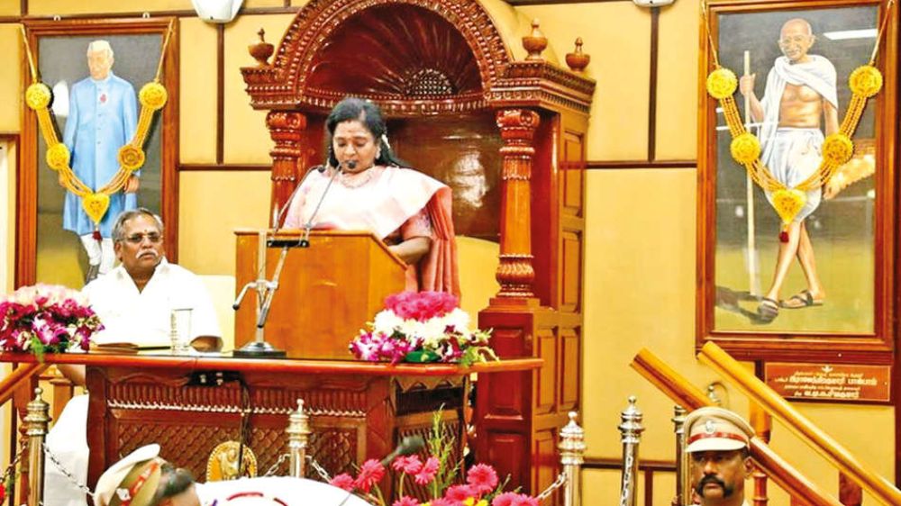 Pondy MLA warned for violating decorum